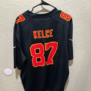 Kansas City Chiefs Travis Kelce black Football Jersey